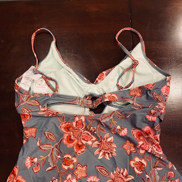 NWT Cupshe Boho Wave One-Piece Swimsuit Sz XL - Picture 4 of 11